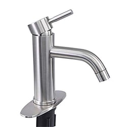 Picture of American Brass VF77BNA RV Bathroom Vessel Faucet Single Lever Brushed Nickel