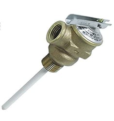Picture of Camco 10421 Temperature & Pressure Relief Valve 1/2 Inch NPT 150 PSI with 4 Inch Probe