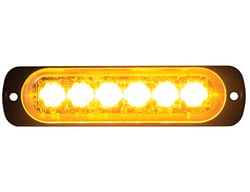 Picture of Buyers 8891900 Amber LED Strobe Light 4-3/8 Inch 6-LED