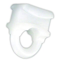 Picture of JR Products 81305 Small Sliding Eye Curtain Carrier for Type C Track - White