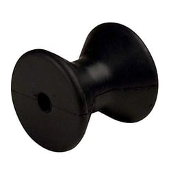 Picture of C.E. Smith 29540 Bow Roller - 3" Diameter Black Rubber, 3-1/8" Wide, 1/2" ID