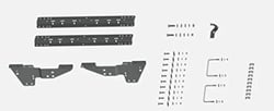 Picture of B&W RVR2500 Fifth Wheel Hitch Custom Installation Brackets