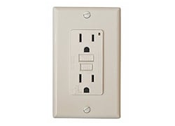 Picture of Valterra DG151VP GFI Receptacle with LED Indicator Light 15A 120V White