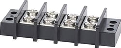 Picture of Blue Sea Systems 2604BSS 4 Circuit 65a Terminal Block