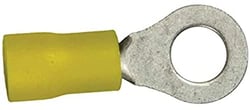 Picture of WirthCo 80845 Vinyl Insulated Ring Terminal #10 Stud 16-14 AWG 25-Pack