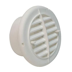 Picture of Valterra A103350VP Round Register White 4 Inch Vent with Damper