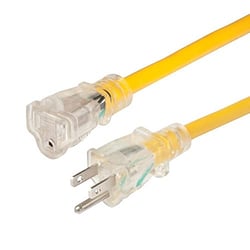 Picture of Marinco 150025NL 15A Lighted Extension Cord 14/3 SJTOW 25 Feet