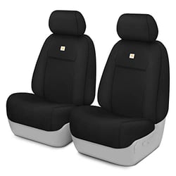 Picture of Covercraft GTD4199ABCOBK SeatSaver Super Dux Front Row Custom Seat Covers Black