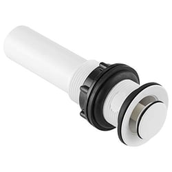 Picture of Dura Faucet DFPU202WT Universal RV Bathroom Sink Pop-Up Drain Assembly White