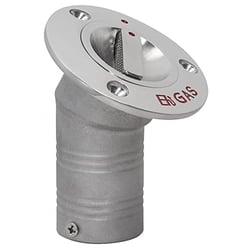 Picture of Whitecap Industries 6123AEPA 30 Degree Angled Deck Fill 1-1/2" Gas