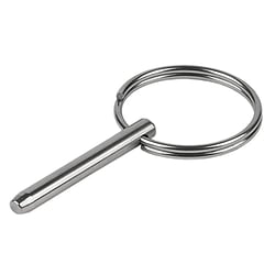 Picture of Schaefer Marine 98-1805 Quick Release Pin 3/16" x 0.5" Grip 316 Stainless Steel
