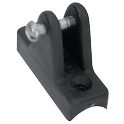 Picture of Whitecap Industries 3443BP 7/8" Rail Hinge Pair Black Nylon