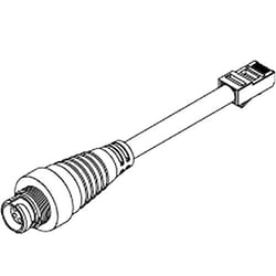 Picture of Simrad 000-11246-001 RJ45 to 5-Pin Ethernet Adapter Cable