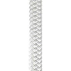 Picture of New England Ropes C5050-20-00025 5/8" x 25' White Nylon Double Braid Dock Line