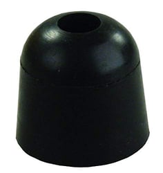 Picture of JR Products 11745 Rubber Door Bumper 1 Inch Black