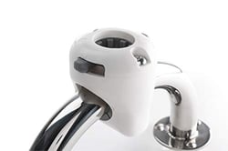 Picture of Navisafe 956-1 Navimount Rail Mount White with Screws