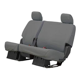 Picture of Covercraft SS8497PCGY Polycotton SeatSaver Custom Second Row Seat Covers - Grey
