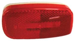 Picture of Peterson Fluid V180R LED Clearance Light - Red Oval Surface Mount