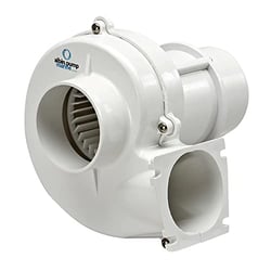 Picture of Albin 10-02-001 Marine Air Blower 280 Flange 12V 163 CFM