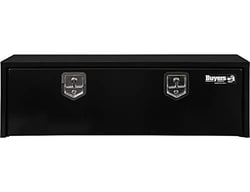 Picture of Buyers 1703328 Black Steel Underbody Truck Box With T-Handle Latch, 15 X 13 X 48 Inch