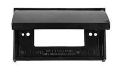 Picture of JR Products 0512215 GFCI Outlet Cover with Weatherproof Gasket - Black