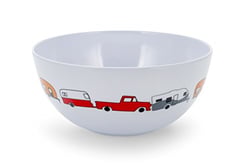 Picture of Camco 53222 Life Is Better At The Campsite Melamine Bowl