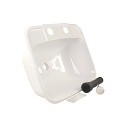 Picture of JR Products 95351 White Molded RV Sink Single Bowl