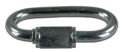 Picture of JR Products 01315 Quick Link 1/4" D-Ring Connector Zinc Plated Steel (2-Pack)