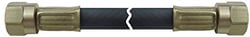Picture of AP MER61348 48" LP Propane Hose 3/8" Female Flare Swivel