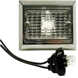 Picture of Anderson Manufacturing E126C Utility/Courtesy Light Chrome ABS Housing Clear Lens