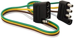 Picture of Valterra A104405 4-Way Flat Trailer Wiring Harness 1 Foot