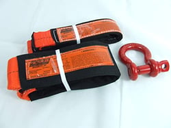 Picture of Factor 55 00079 Shorty Strap III Recovery Strap 3ft x 3in
