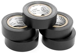 Picture of Performance Tool W548 Electrical Tape Pack - 3/4 Inch x 30 Feet Black (5 Pack)