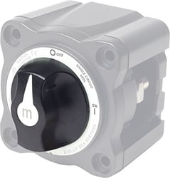 Picture of Blue Sea Systems 7901200BSS M-Series Battery Switch Knob Replacement - Black