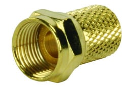 Picture of JR Products 47275 RG6 Twist-On Coaxial Cable Connector