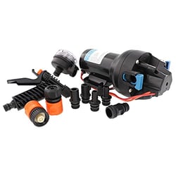 Picture of Jabsco P501J-119N-3A Hotshot 12V Washdown Pump 5 GPM Self-Priming