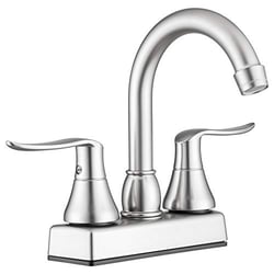 Picture of Dura Faucet DF-PB155LH-SN RV Bar Faucet with Classical Levers Brushed Satin Nickel