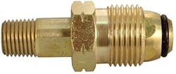 Picture of JR Products 07-30075 Excess Flow POL Adapter 1/4" MPT x Male POL