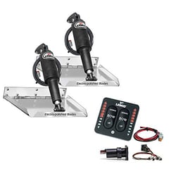 Picture of Lenco RT12X9I 12x9 Inch Performance Trim Tab Kit with LED Indicator Switch