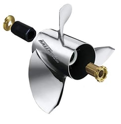 Picture of Michigan Wheel 933419 Ballistic 3-Blade Stainless Steel Propeller 13-3/8" x 19" RH