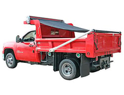 Picture of Buyers 5544000 Aluminum Electric Tarp Kit 8-19 Foot Adjustable 600W Motor 4 Spring Arms