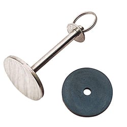 Picture of Sea-Dog Line 221842-1 Stainless Steel Hatch Cover Pull with Rubber Gasket