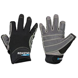 Picture of Ronstan CL740XS Sticky Race Glove 3-Finger Black XS
