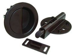 Picture of JR Products 70315 Shur-Latch RV Cabinet Pull Handle Brown