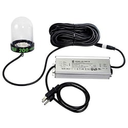 Picture of Hydro Glow SF200B 200W LED Underwater Dock Light 50' Cord Blue