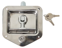 Picture of Buyers L8815 T-Handle Latch Stainless Steel Single Point with Gasket
