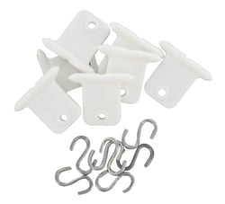 Picture of Valterra A77045 Awning Accessory Hangers White 6-Pack with S-Hooks