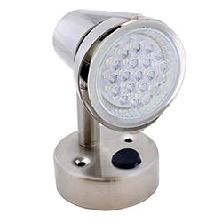 Picture of Valterra DG52641VP LED Wall Sconce Reading Light 20 Diode Satin Chrome