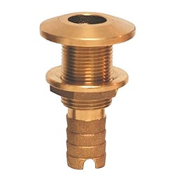 Picture of Groco HTH-625 Bronze Hose Barb Thru-Hull Fitting 5/8 Inch