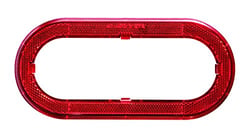 Picture of Optronics A78RXBP Reflex Ring for 6 Inch Oval Flange Mount Red